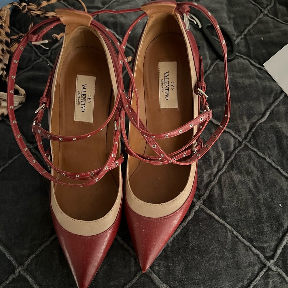High heels.